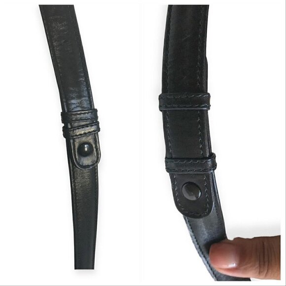 Vintage Gucci Handbag in Black Leather,‎ from 80s - Picture 12 of 16